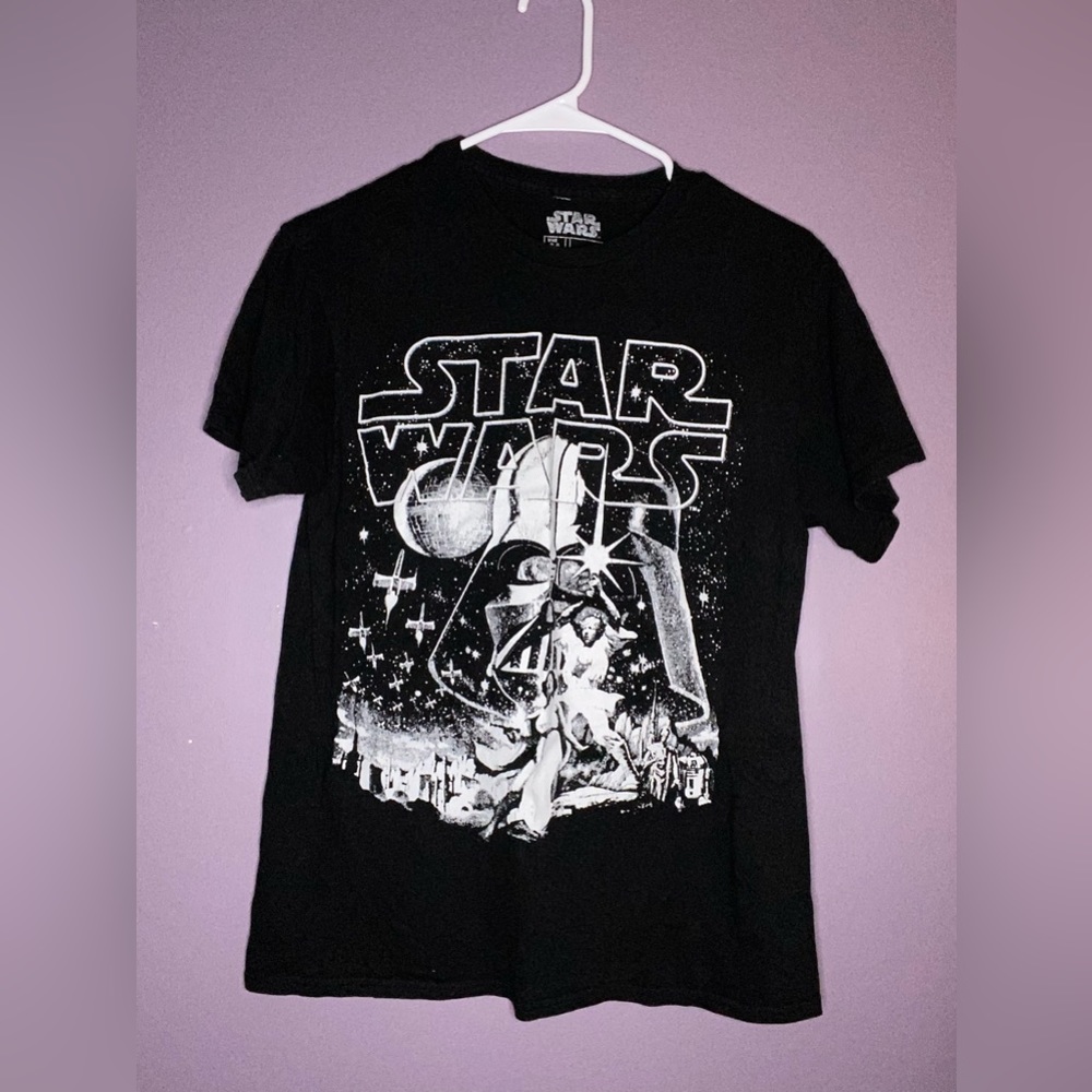 Star Wars The Empire And The Alliance Black T-shirt Size Medium